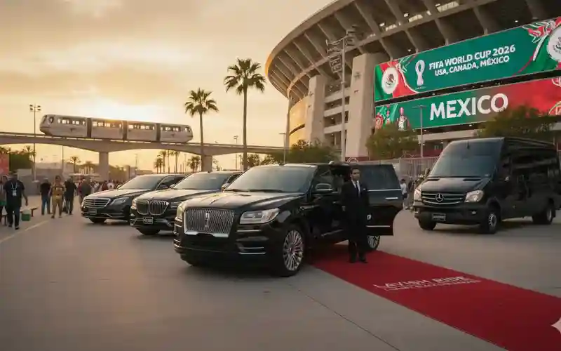 Mexico City Estadio Azteca Luxury transportation